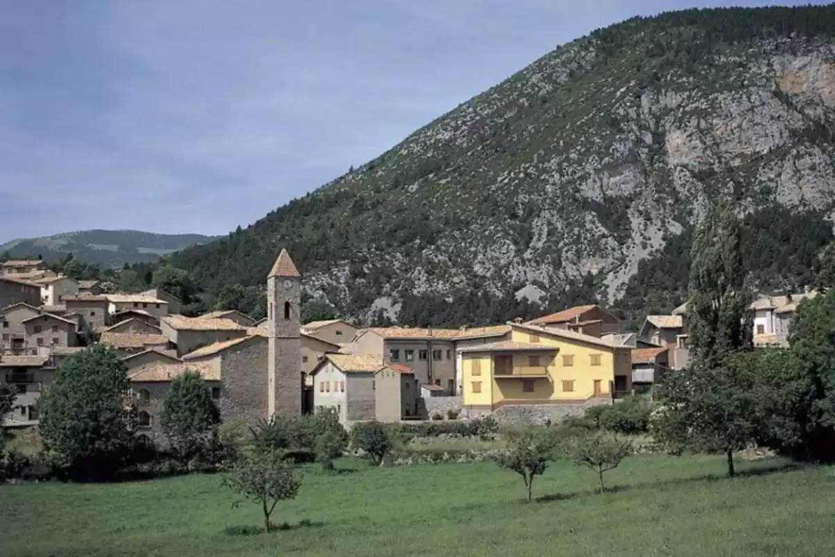 Imatge d´un Poble del Berguedà