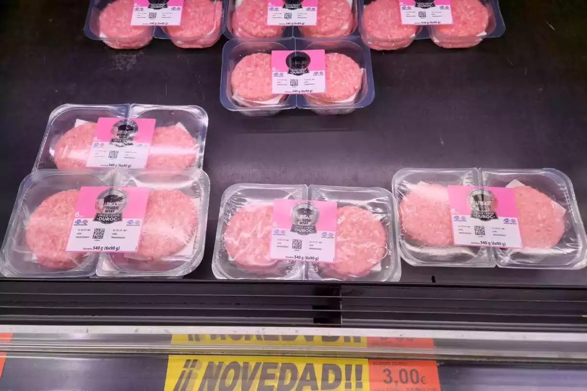 Packs d'hamburgueses de porc de Mercadona