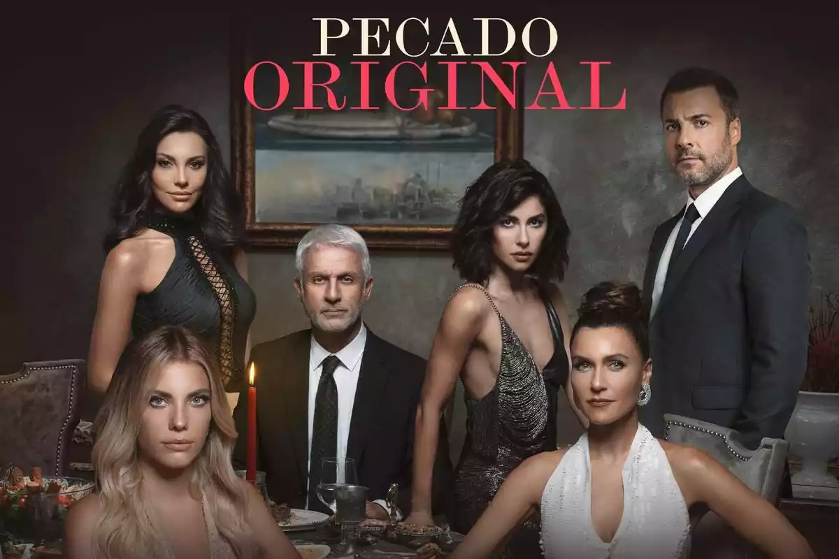 Imatge dels protagonistes de la telenovel·la 'Pecat Original'