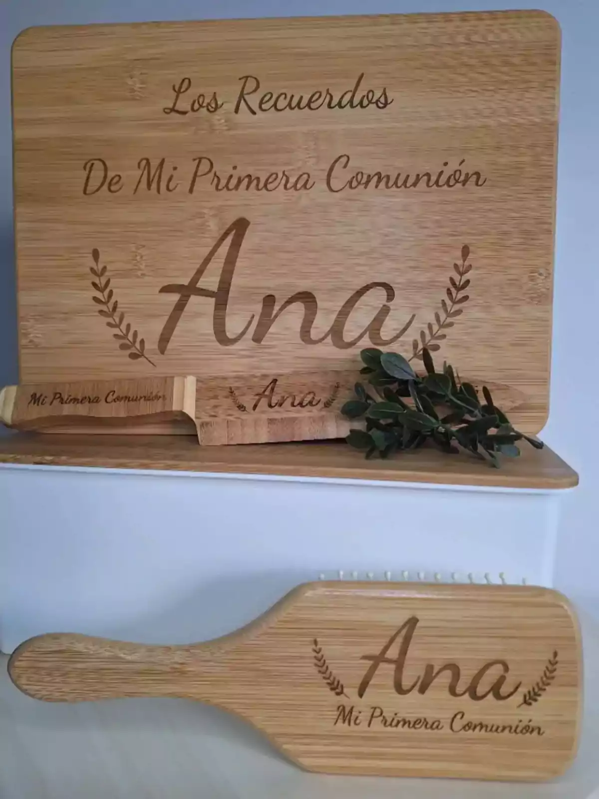 Wooden plaque engraved with the text Wooden plaque engraved with the text
