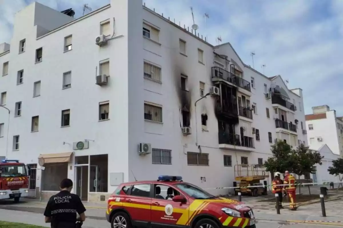 Incendi mortal en un pis de Los Palacios i Villafranca (Sevilla)