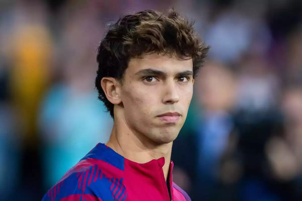 Imatge de Joao Félix en un partit del F.C. Barcelona