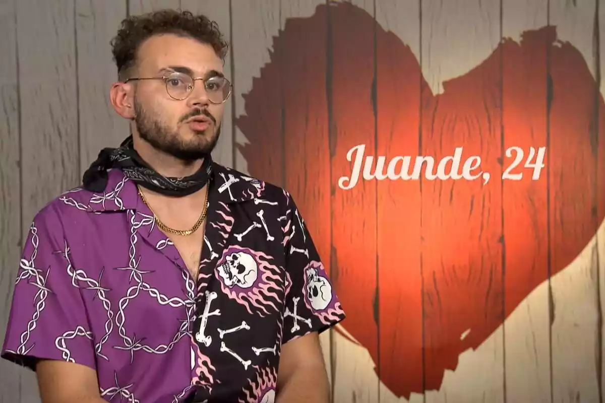 Captura de Juande en su cita de First Dates