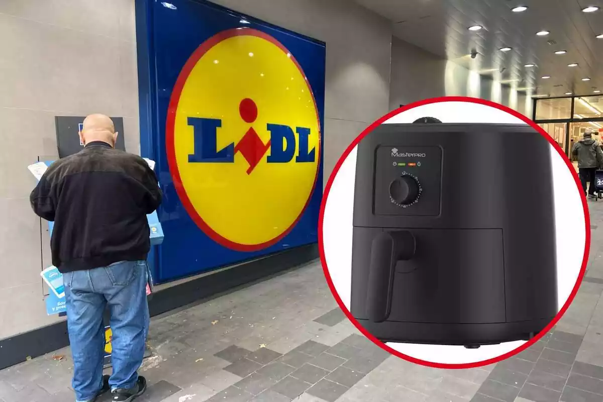 Fregidora d'aire que es ven a Lidl