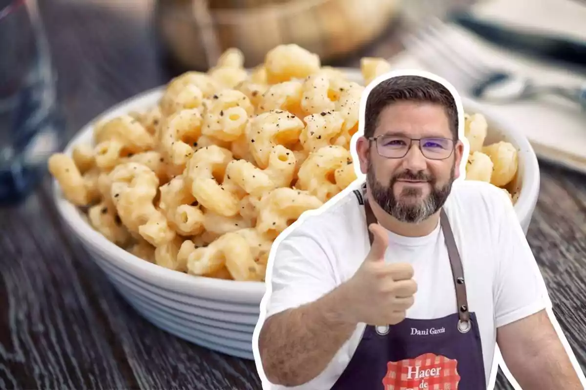 Mac and cheese cuinats per Dani García