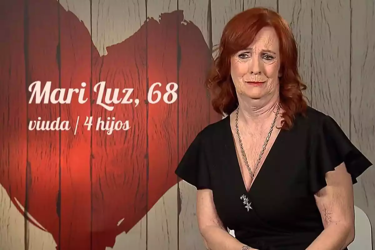 Captura de Mari Luz en su cita en First Dates