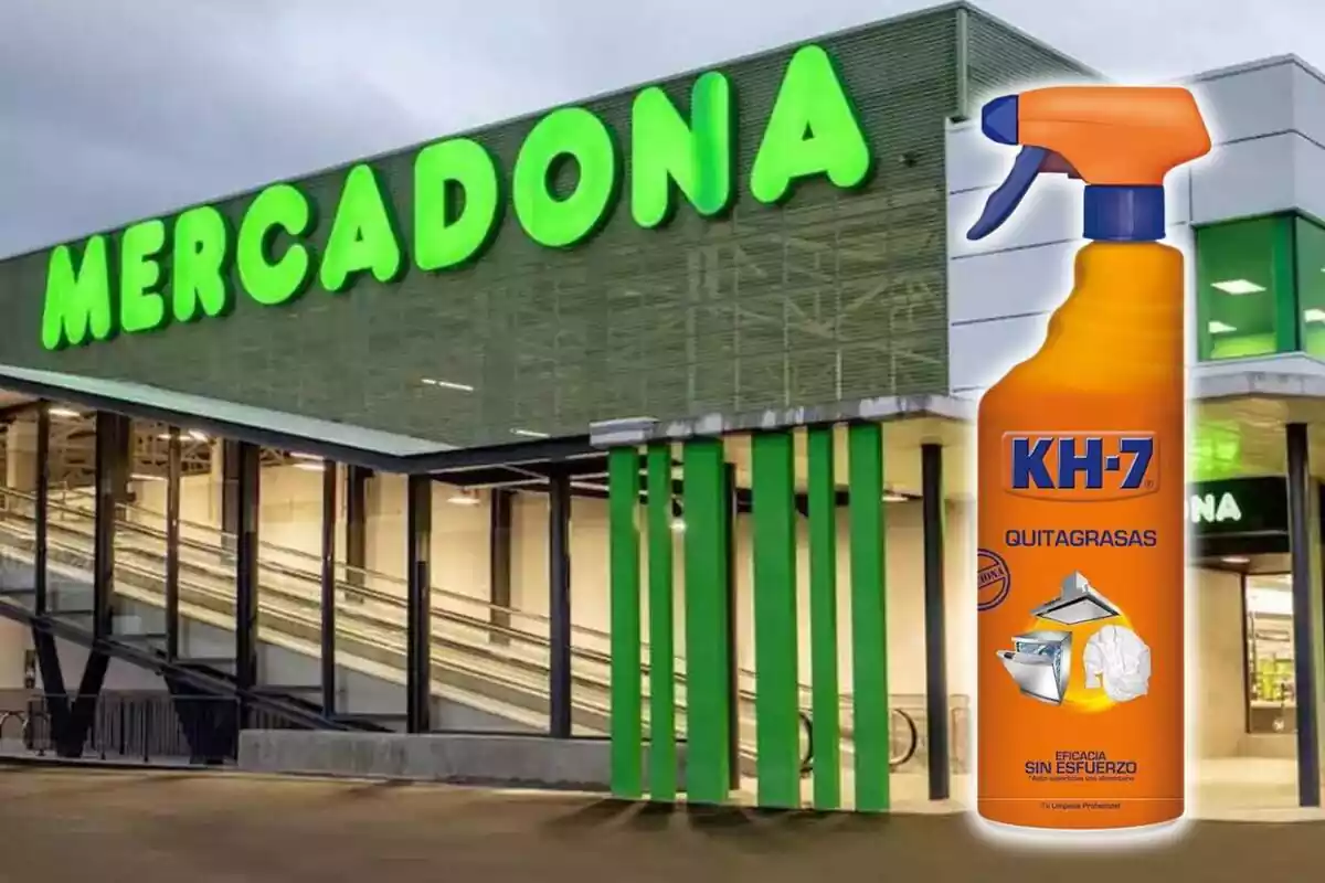 Kh-7 i un supermercat de Mercadona