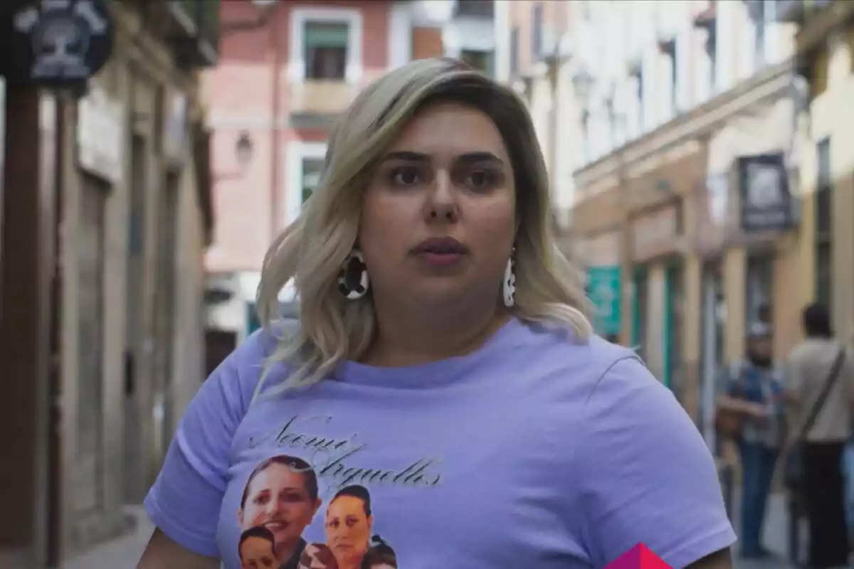 Captura de Blanca Martínez en la promo de Mariliendre de atresplayer