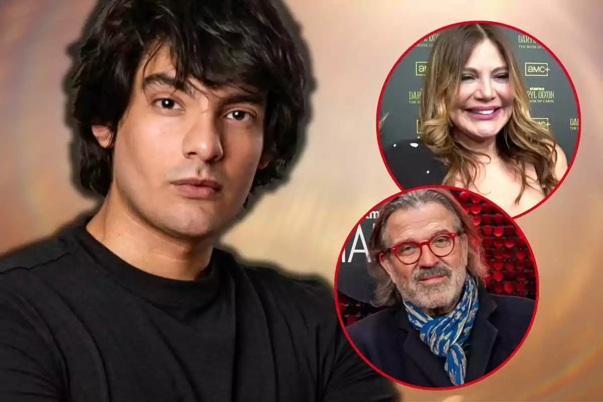 Alejandro Reyes amb expressió seriosa apareix en primer pla, mentre que a la cantonada superior dreta hi ha un requadre amb Ivonne Reyes somrient i a la cantonada inferior dreta un altre requadre amb Pepe Navarro amb bufanda. Alejandro Reyes amb expressió seriosa apareix en primer pla, mentre que a la cantonada superior dreta hi ha un requadre amb Ivonne Reyes somrient i a la cantonada inferior dreta un altre requadre amb Pepe Navarro amb bufanda.