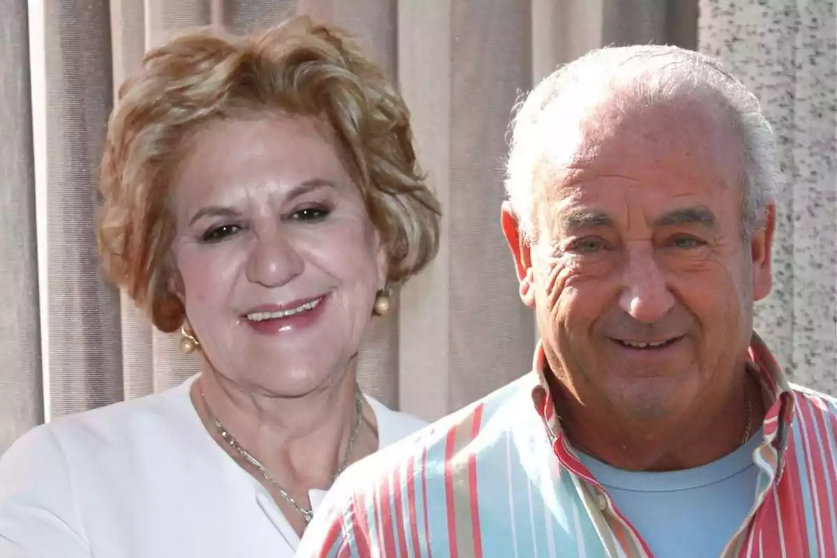 Muntatge de Carmen Bazán i Humberto Janeiro somrient