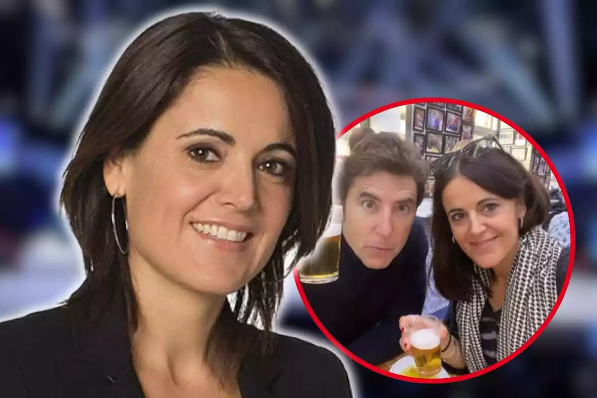 Muntatge de Clara Cabezas i el seu marit, Manel Fuentes