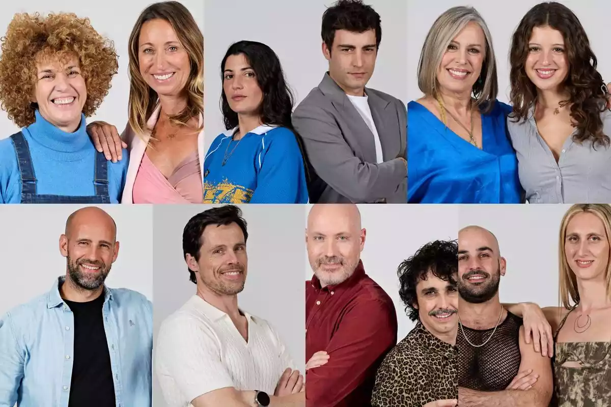 Muntatge dels concursants de Pequín Express de HBO Max