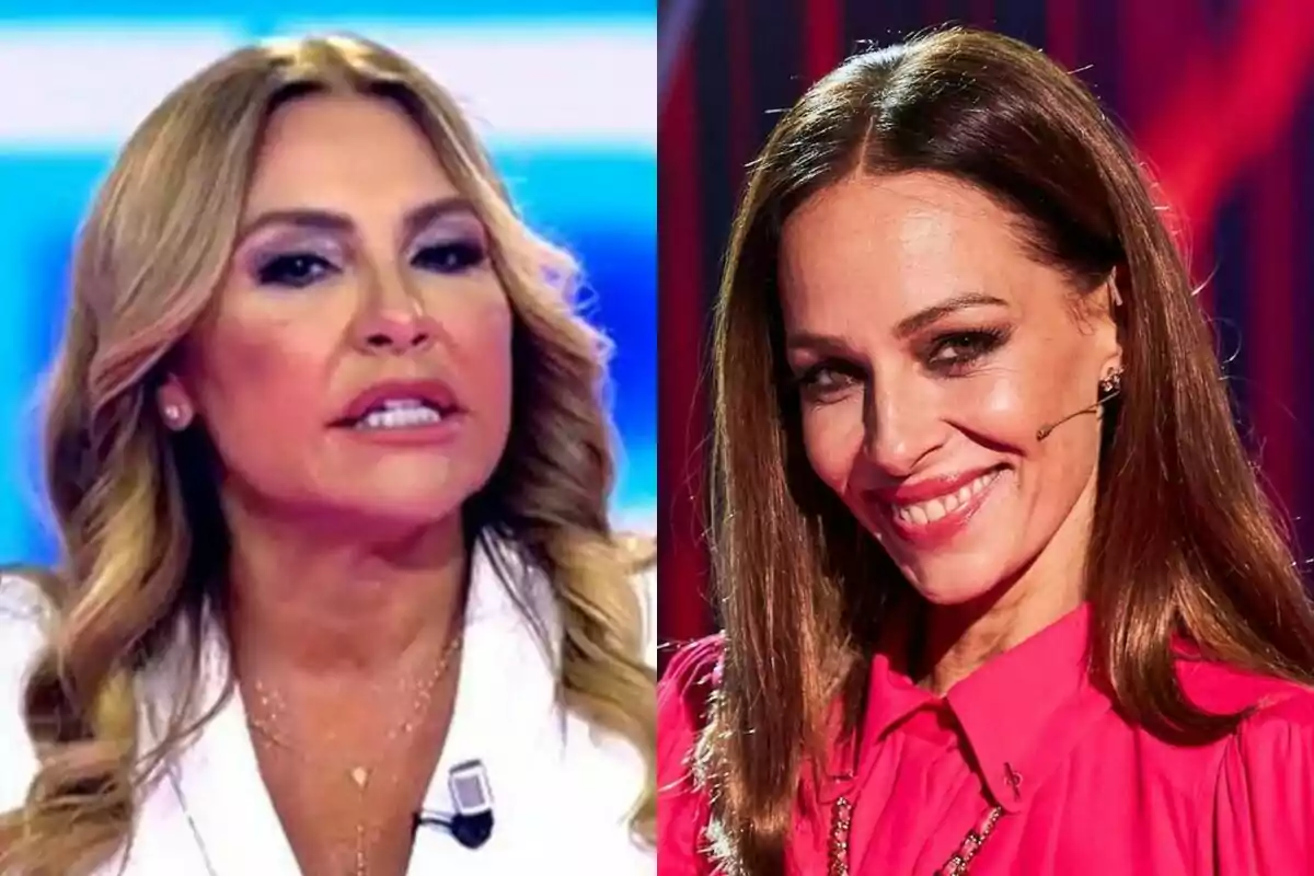 Montaje de Cristina Tárrega en La Vida Sin Filtros con Eva González en La Voz Kids