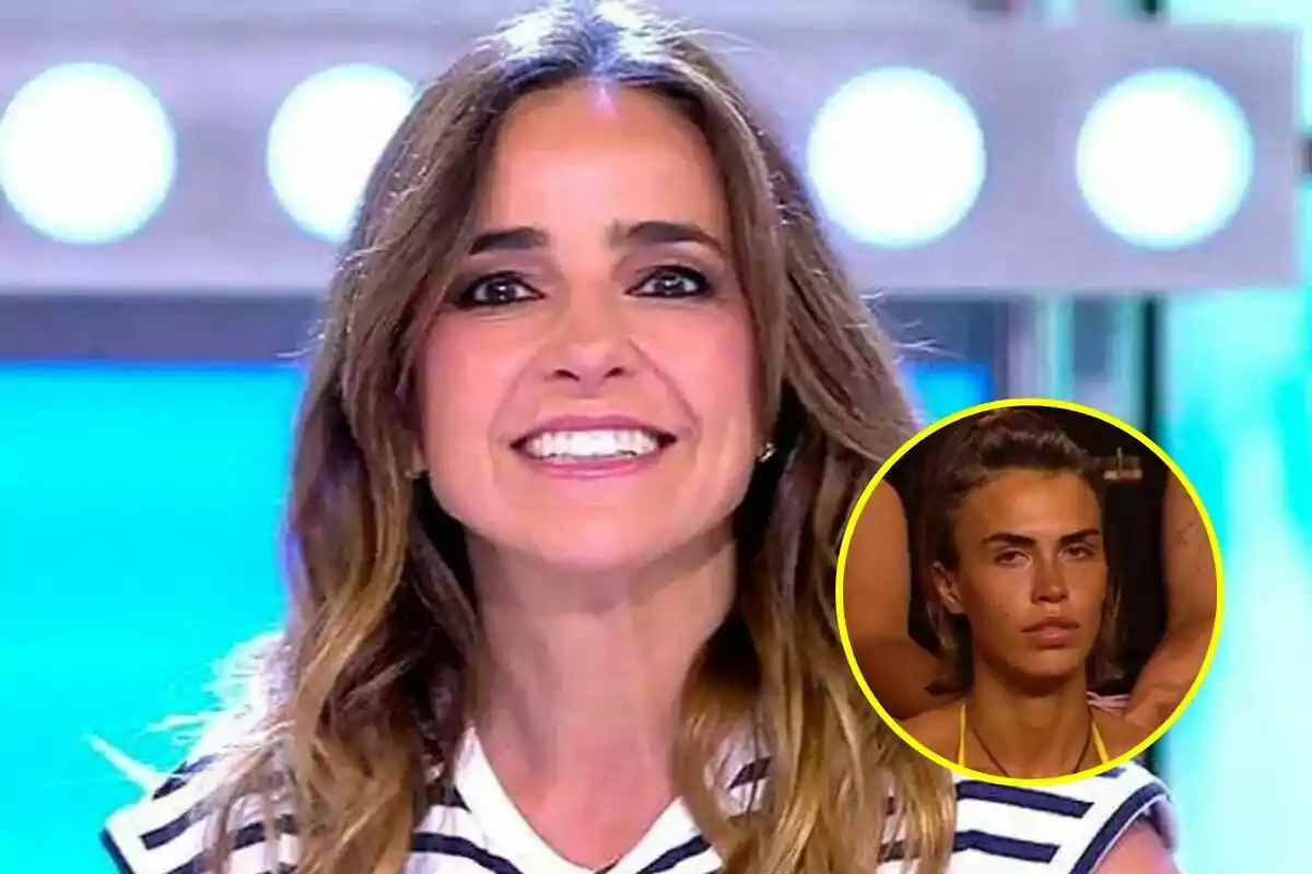 Montaje de Carmen Alcayde en 'Así es la vida' y Sofía Suescun en 'Supervivientes All Stars'