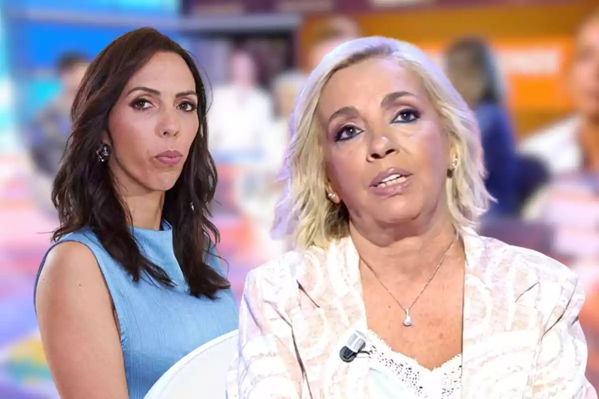 Muntatge de Carmen Borrego amb Paola Olmedo a 'Así es la vida'