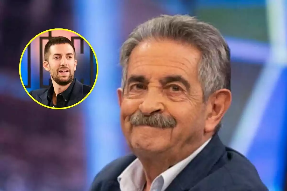 Muntatge de David Broncano a 'La Revuelta' i Miguel Ángel Revilla a 'El Hormiguero'