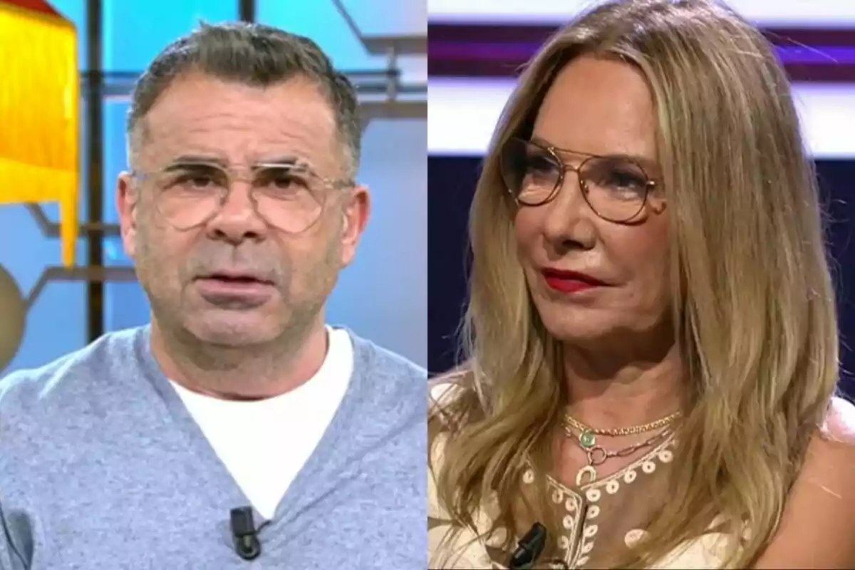 Muntatge de Jorge Javier a 'El diario de Jorge' i Belén Rodríguez a 'Gran Hermano'