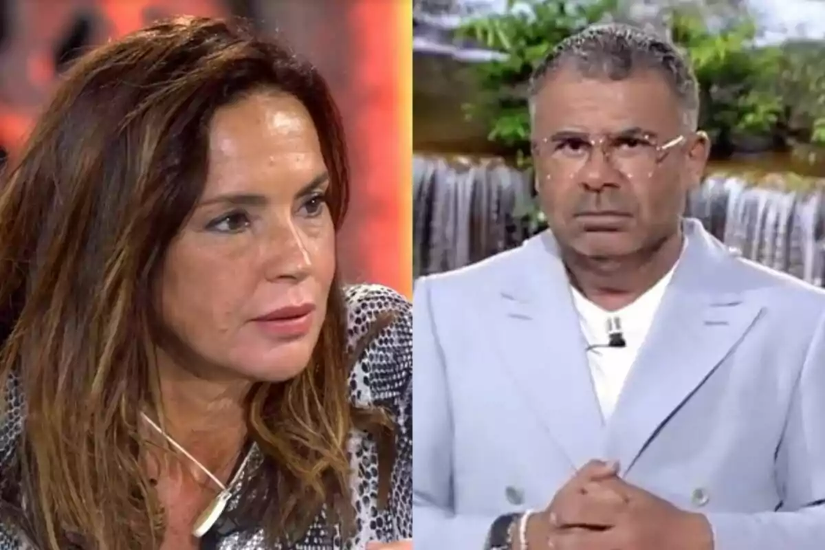 Montaje de Olga Moreno y Jorge Javier Vázquez en 'Supervivientes All Stars'