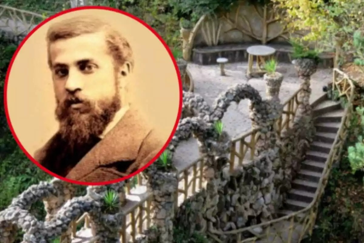 Muntatge d'Antoni Gaudí i Jardins Artigas