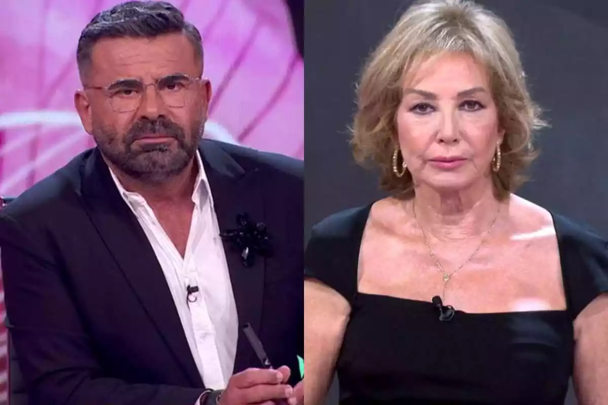 Muntatge de Jorge Javier i Ana Rosa a Telecinco