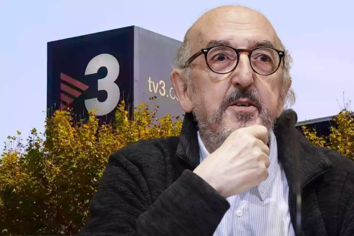Muntatge TV3 i el productor Jaume Roures