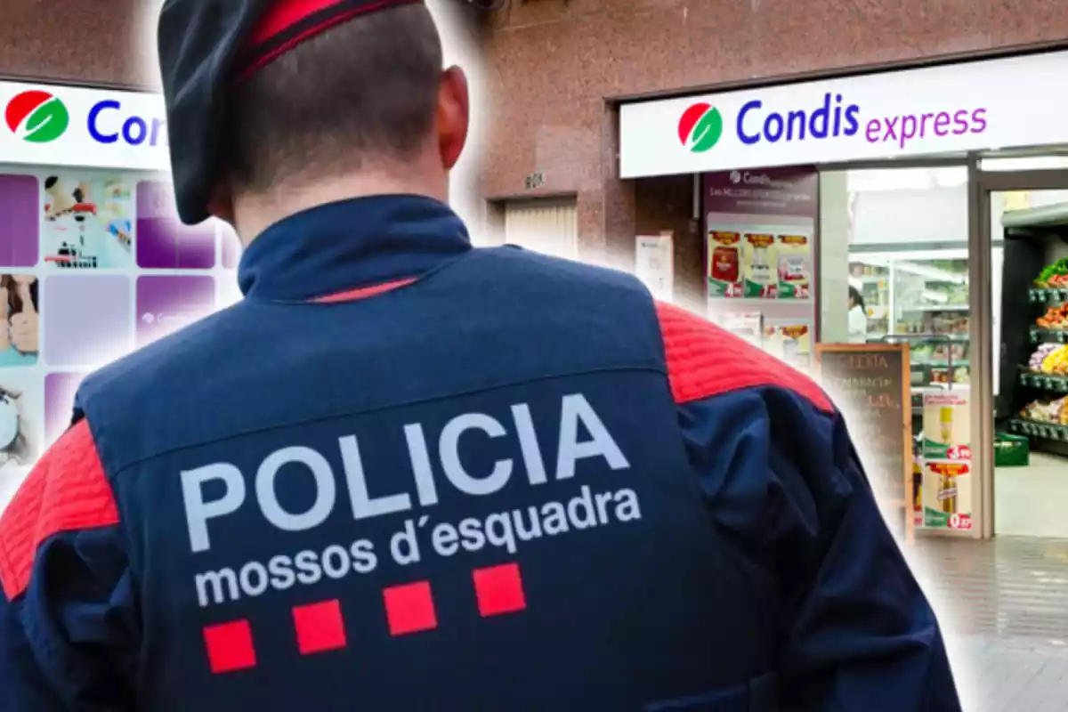 Muntatge amb foto de policia