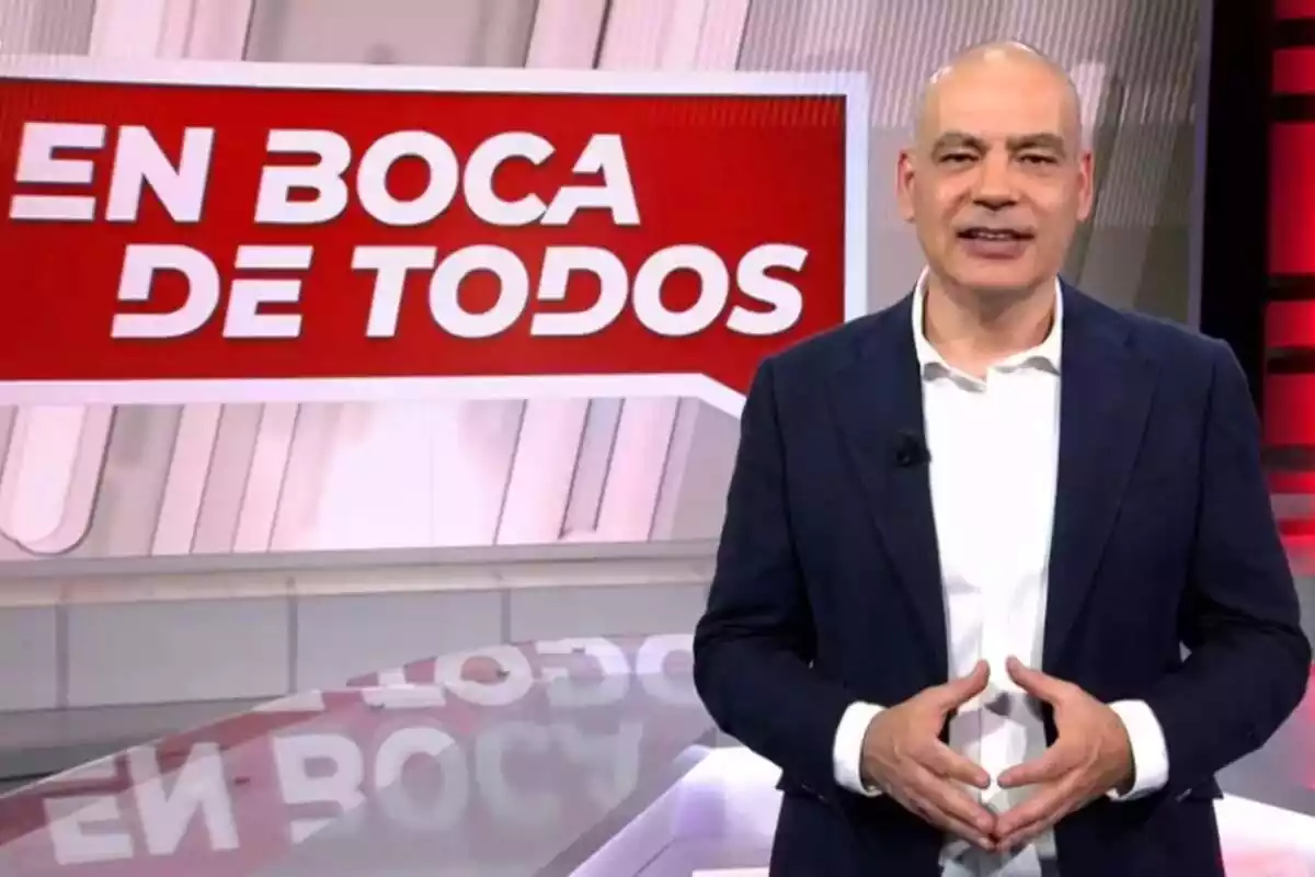 Captura de Nacho Abad en una promo d'En Boca de Tots a Quatre