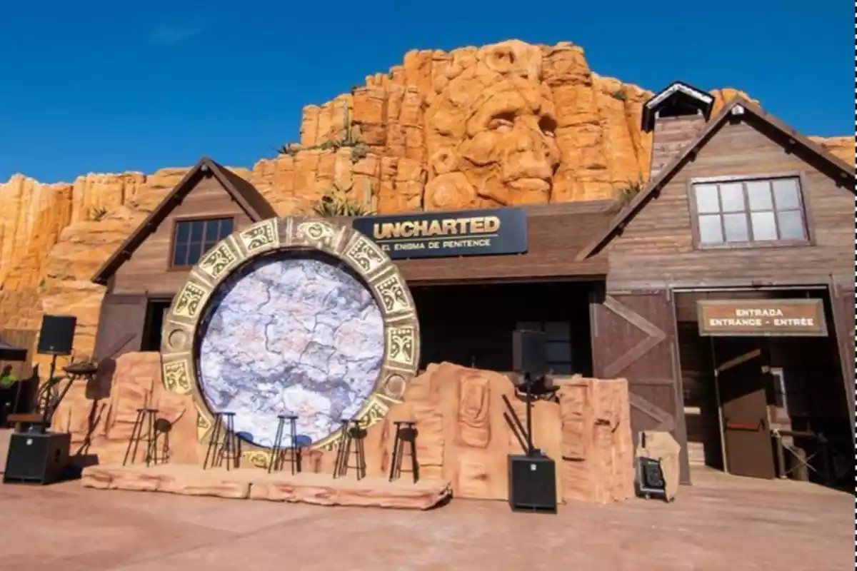 Imatge de la nova atracció d'Uncharted de Port Aventura