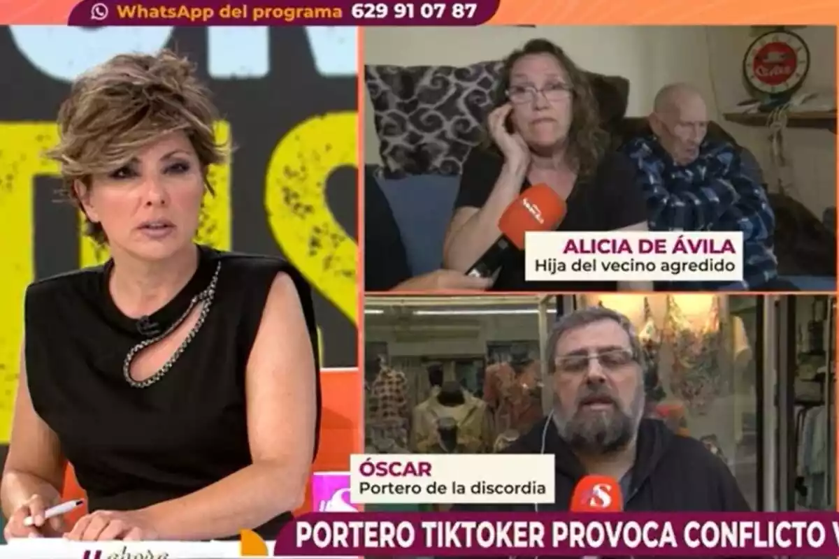 Captura de Sonsoles Ónega hablando con un polémico invitado en Y ahora Sonsoles de Antena 3 Captura de Sonsoles Ónega hablando con un polémico invitado en Y ahora Sonsoles de Antena 3