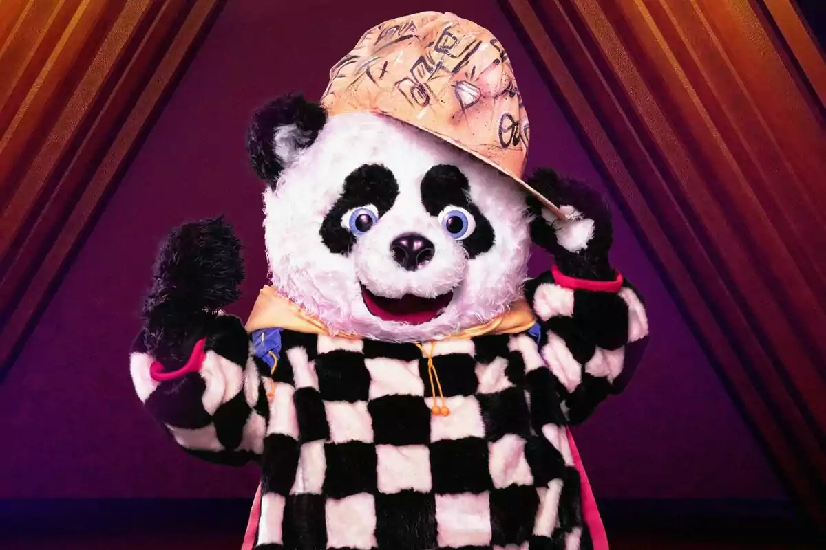 Máscara de Panda de Mask Singer