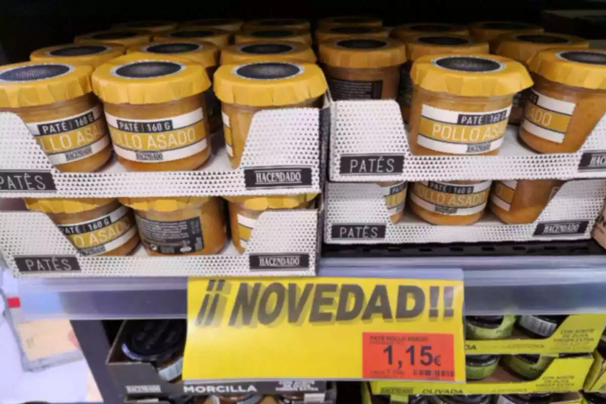 Paté de pollastre rostit de Mercadona