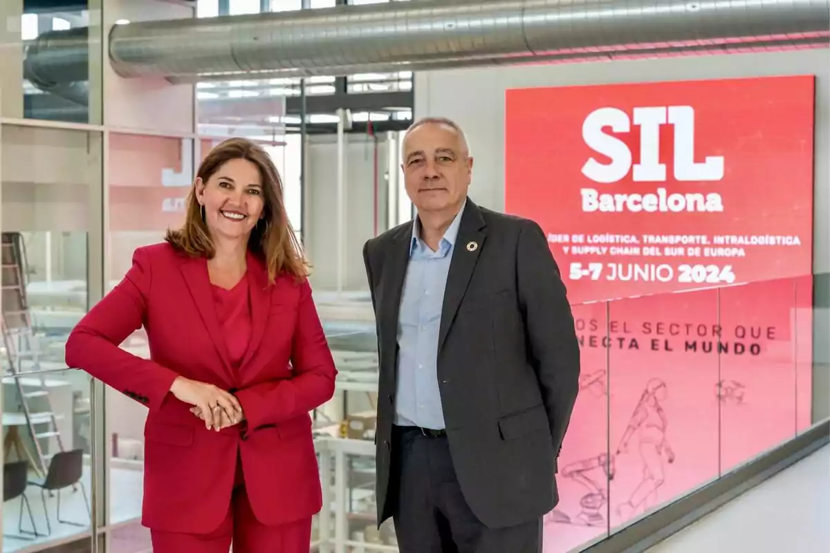 Pere Navarro i Blanca Sorigué al SIL 2024