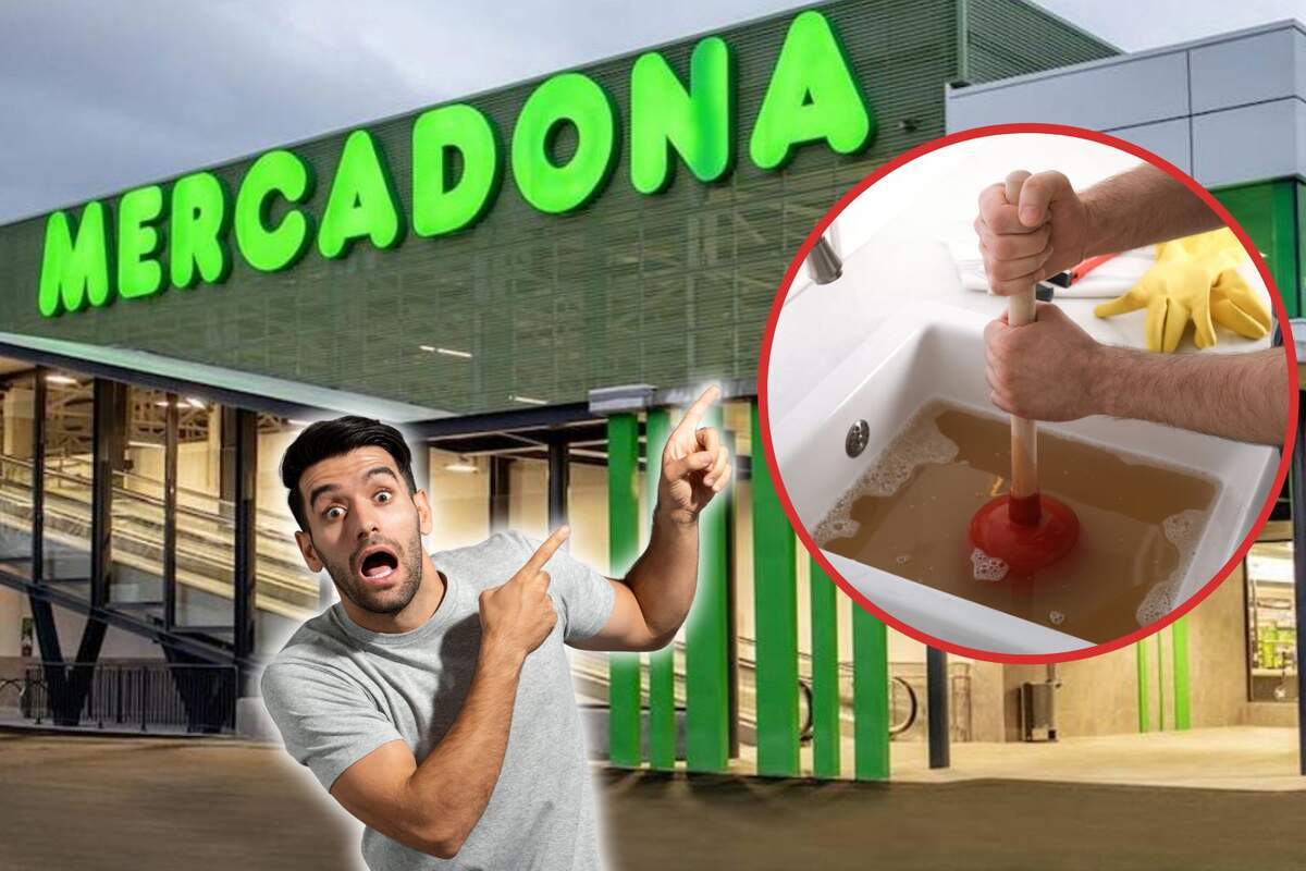 If you have clogged pipes, the easiest and cheapest solution is at Mercadona