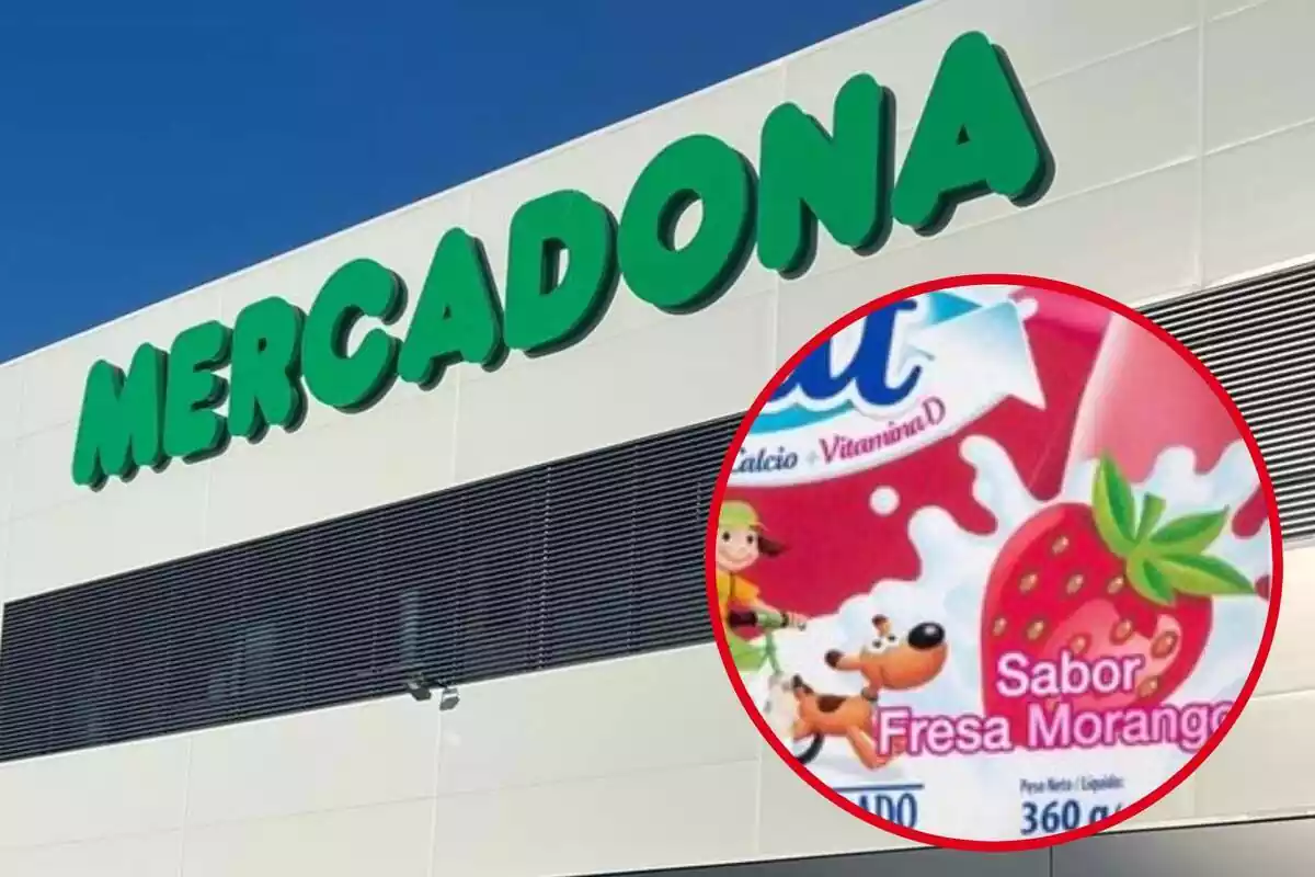 Petit de butxaca sabor maduixa de Mercadona