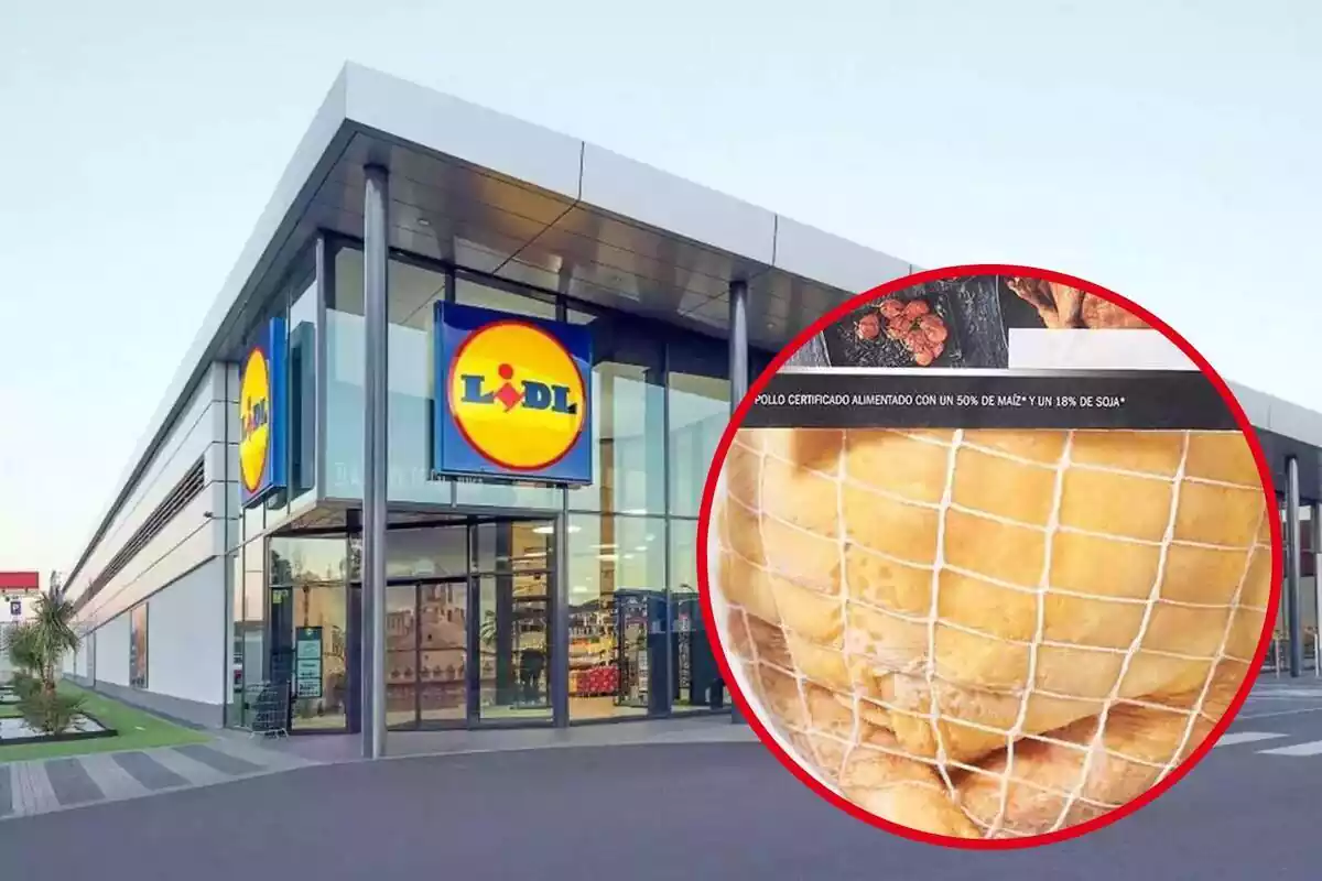 Pollastre farcit de Lidl