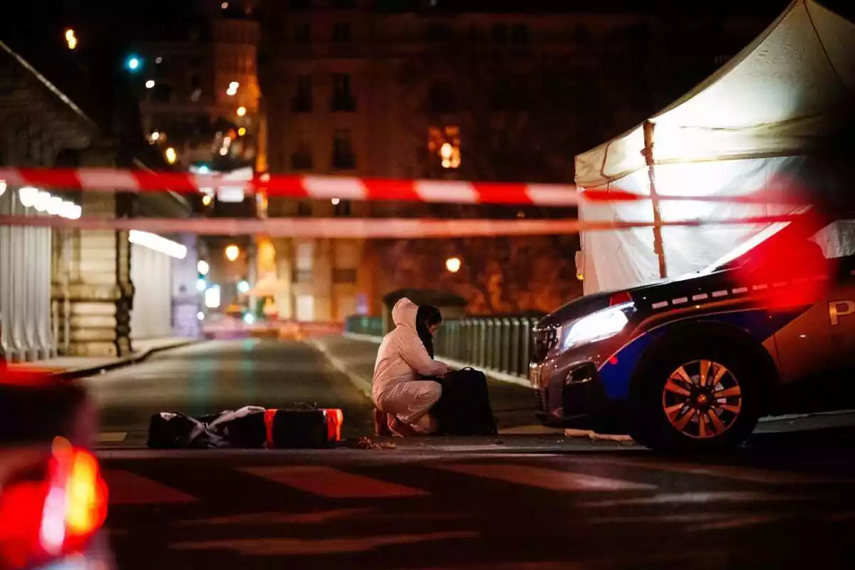 Imatge de l'atac terrorista del 2 de desembre on va morir un turista francès