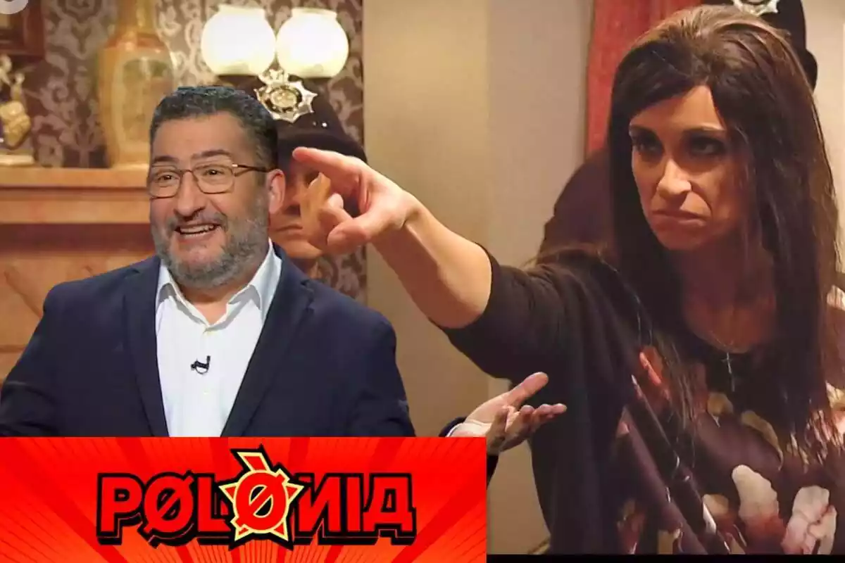 Captura de pantalla del programa de sàtira política de TV3 Polònia, amb la imitadora de la política d'Aliança Catalana, Sílvia Ripoll