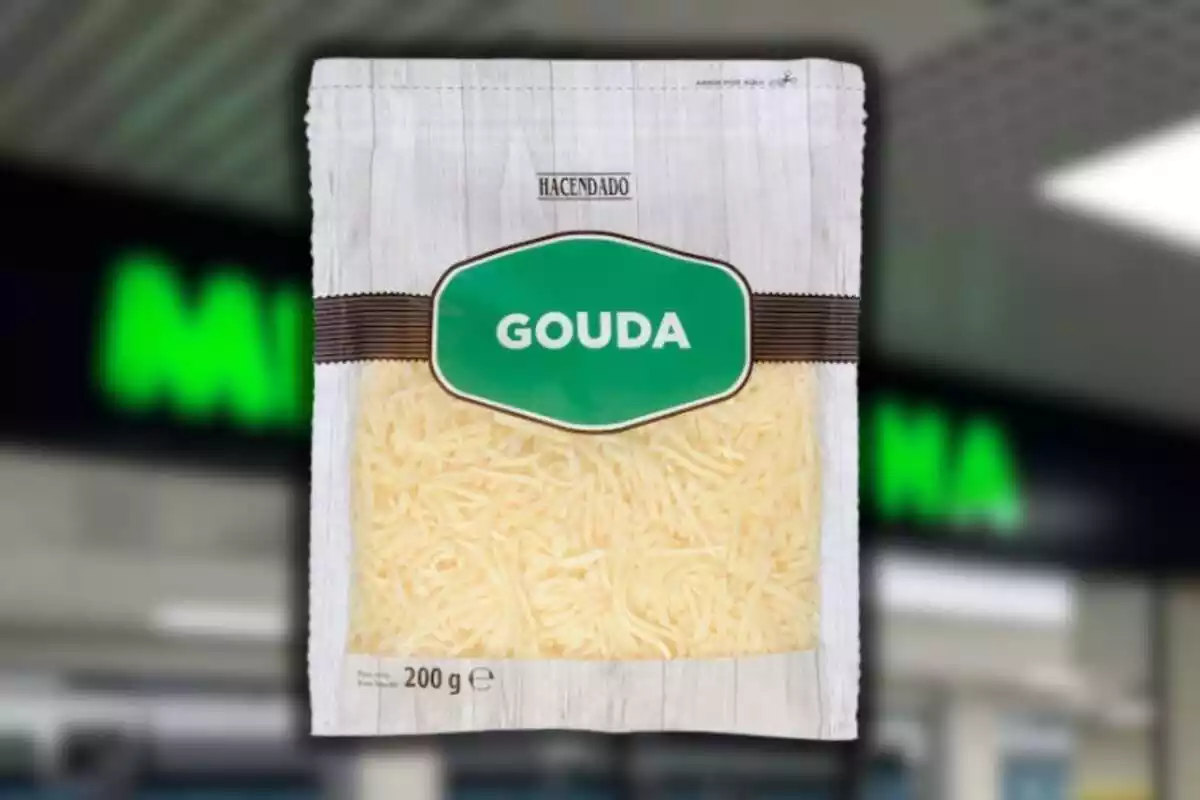 Gouda cheese from Mercadona