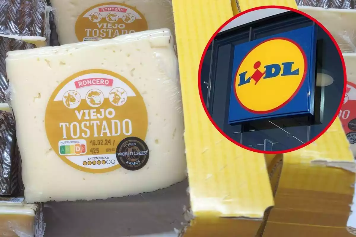 Formatge vell torrat de Lidl