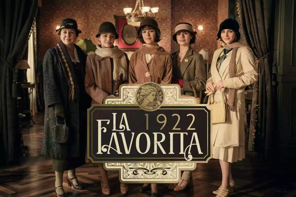 Fotografía de La Favorita 1922, la nueva serie de época de Telecinco protagonizada por Verónica Sánchez