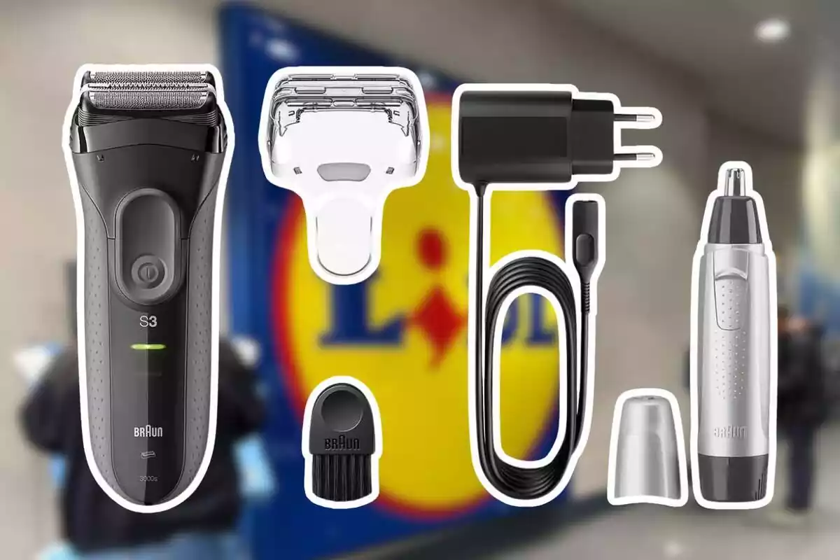 Set d'afaitadora de la marca Braun de Lidl Set d'afaitadora de la marca Braun de Lidl