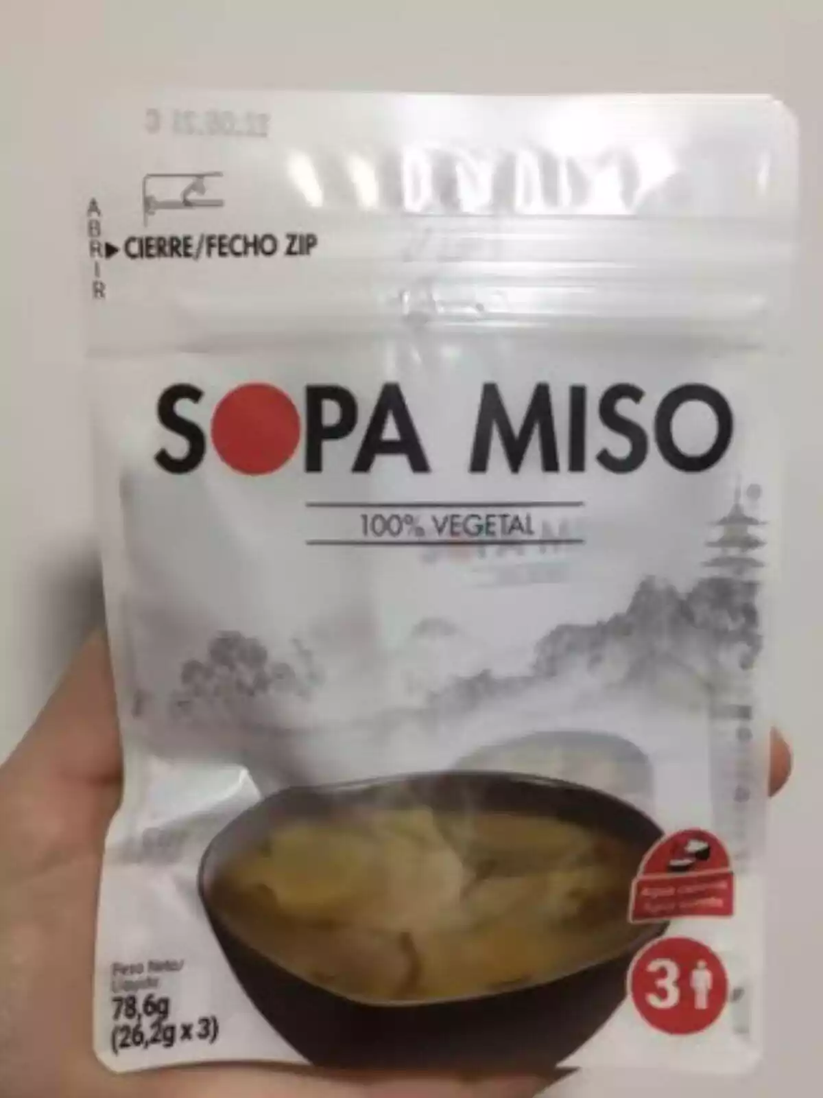 Mercadona Miso Vegetable Soup