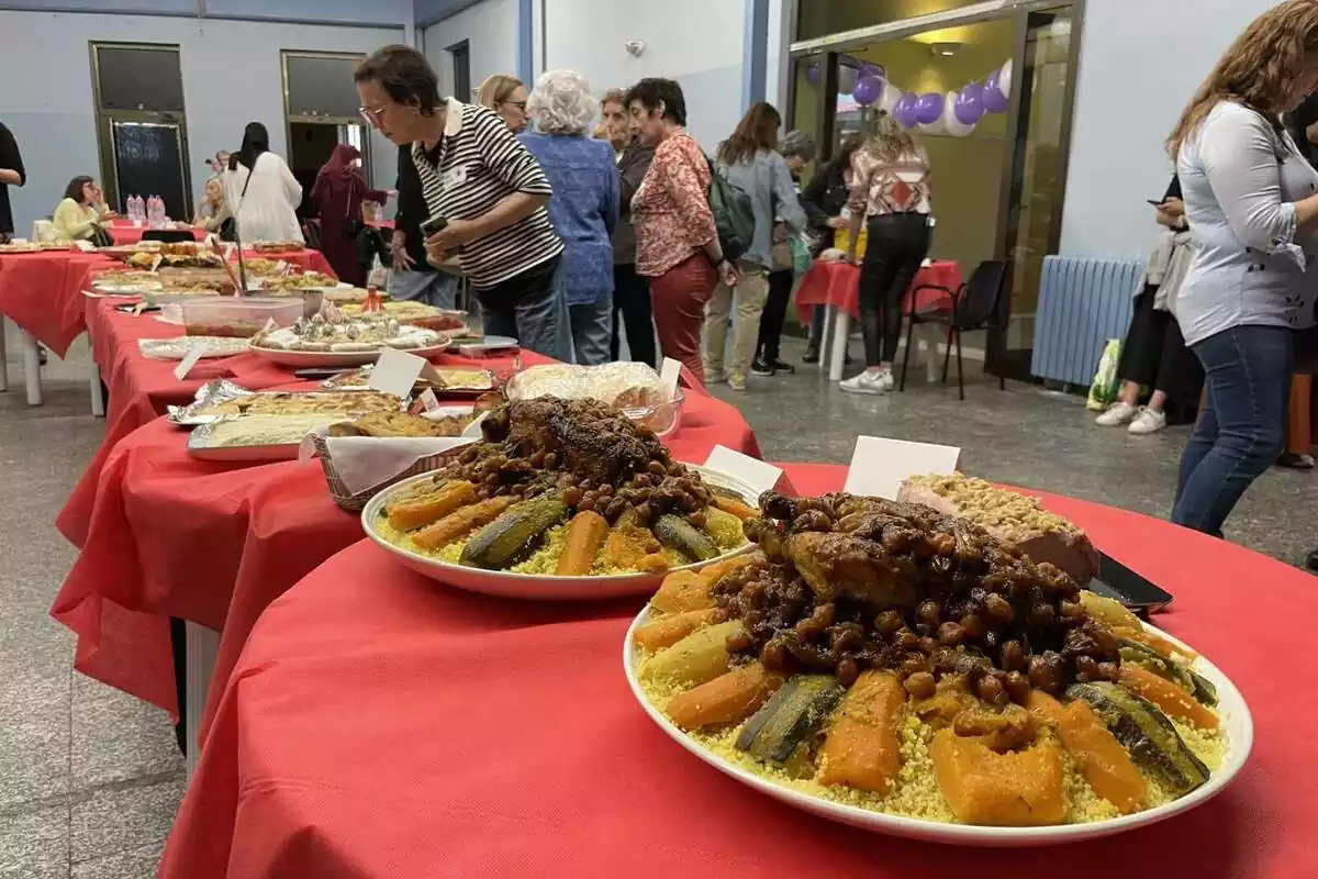 Imatge de plats de menjar típics del Marroc