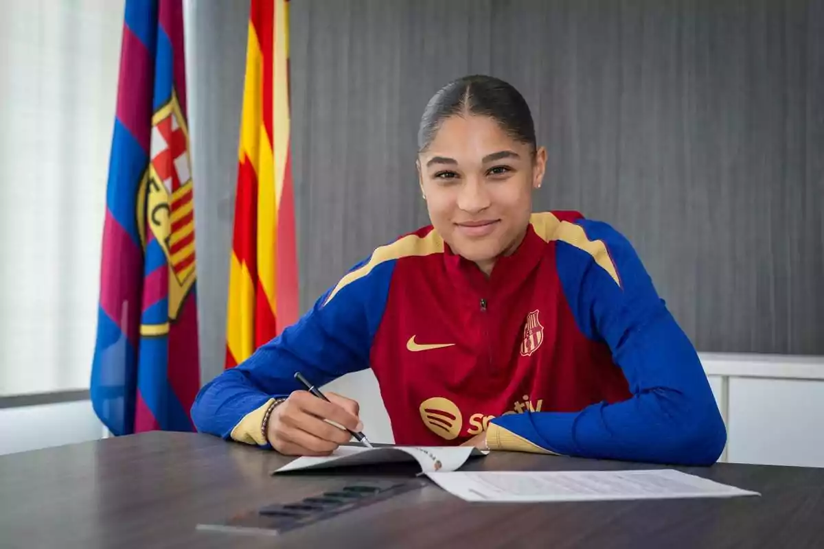 Sydney Schertenleib, nova jugadora del Barça Femení Sydney Schertenleib, nova jugadora del Barça Femení