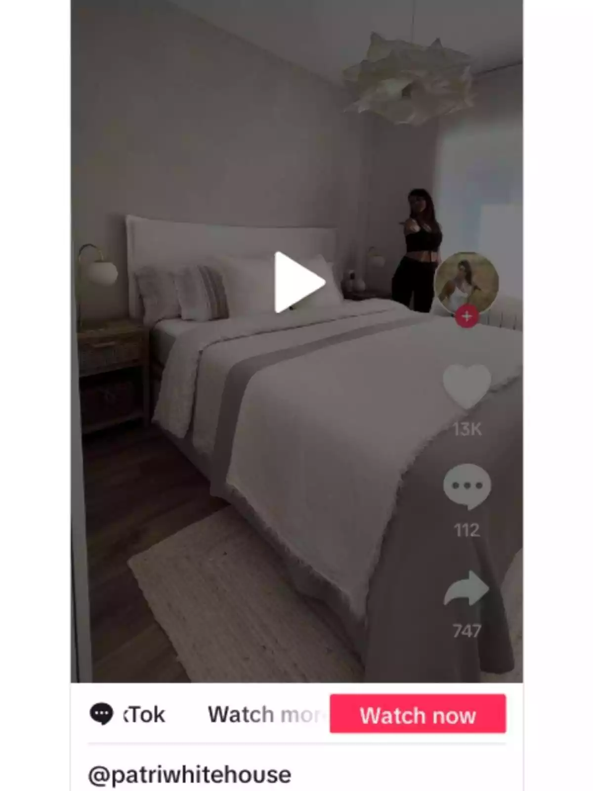 Captura de pantalla de TikTok: @patriwhitehouse Captura de pantalla de TikTok: @patriwhitehouse