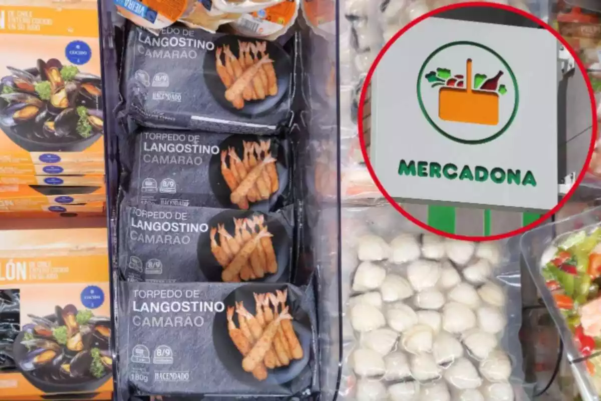 Torpedes de llagostí a la venda a Mercadona