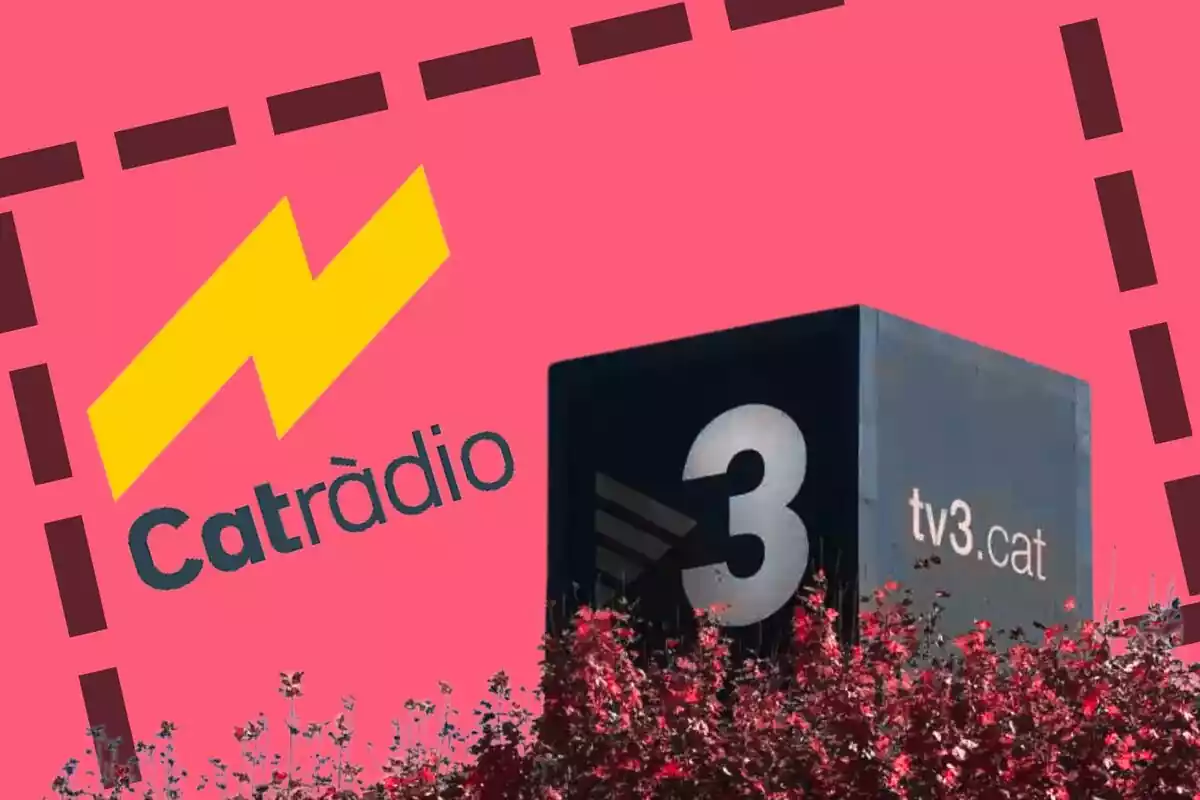 Muntatge amb els logos de TV3 i Catalunya Ràdio