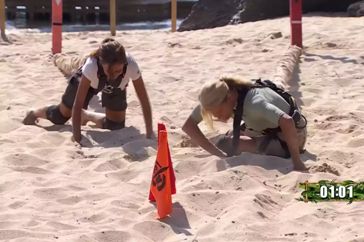 Makoke contra Carmen Alcayde a 'Supervivientes' Makoke contra Carmen Alcayde a 'Supervivientes'