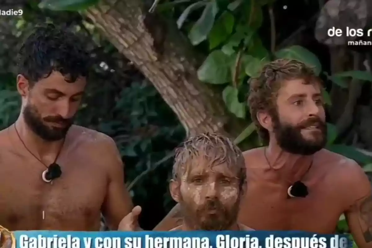 Pelayo Díaz amb Joshua Velázquez a 'Supervivientes' Pelayo Díaz amb Joshua Velázquez a 'Supervivientes'