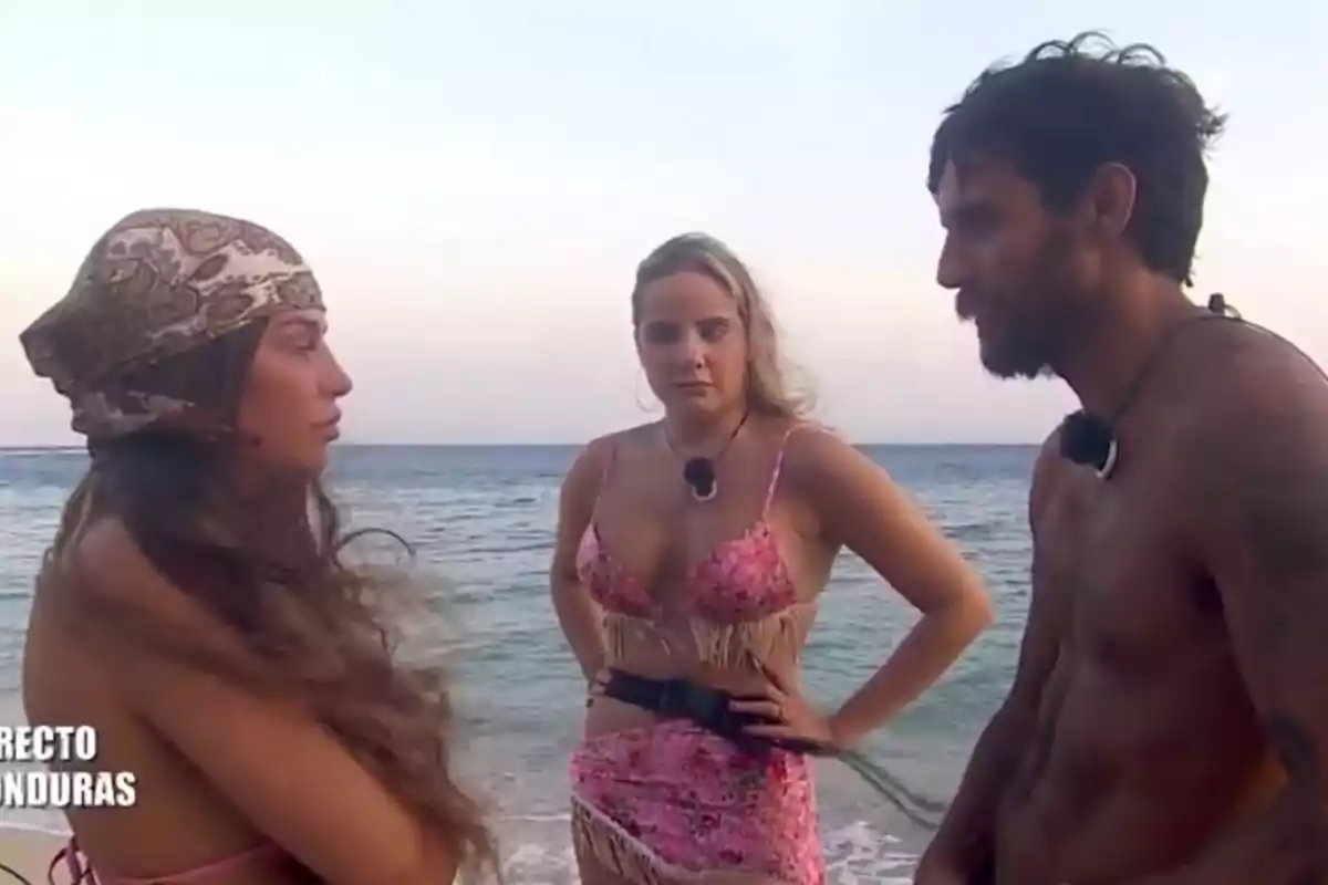 Retrobar-se de Manuel González amb Gabriella i la seva germana a 'Supervivientes'